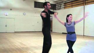 Bronze Samba Routine with Counts