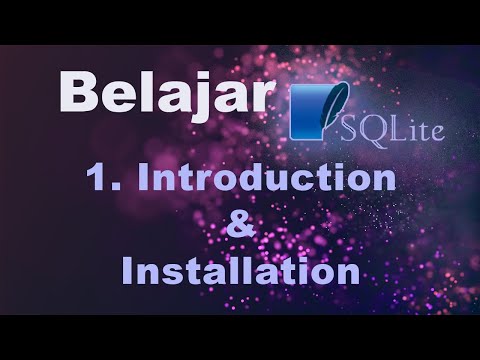 Learn SQLite 1 Introduction & Installation