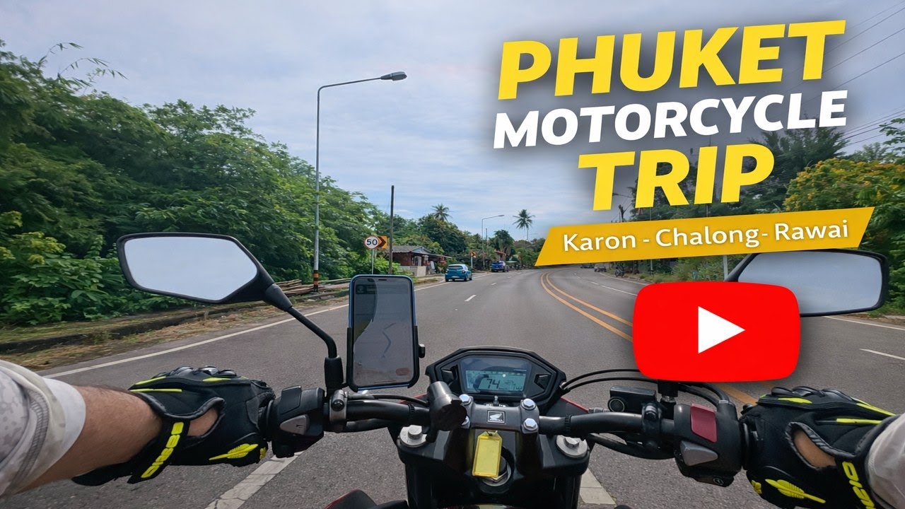 Мотопутешествие по Пхукету. Горные серпантины и океанские виды