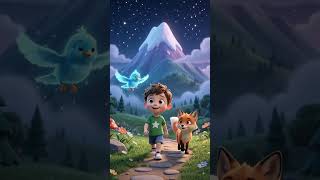 Milo discovers a magical forest, makes new friends, and finds a golden star! ✨🌳