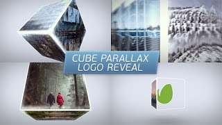 Cube Parallax Logo Reveal | After Efects Project Files - Videohive template