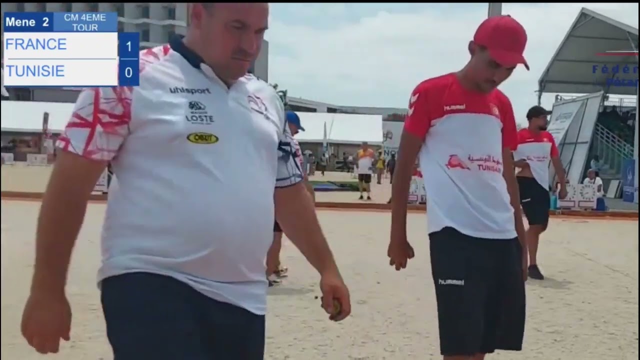 France vs Tunisia, Petanque 2023