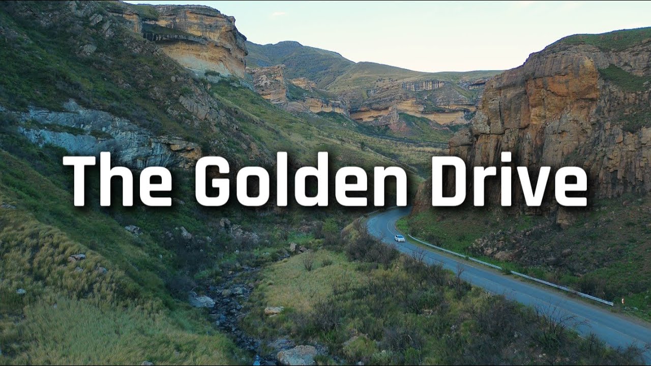 Relaxing Scenic Drive Through the Golden Gate Highlands National Park | Clarens