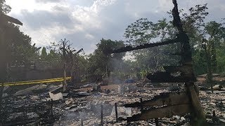 Tiga Rumah Ludes Terbakar di Desa Kayu Abang