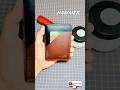 Making leather card holder |Leather wallet.      #leathercraft #leather