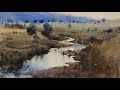 Online Watercolor Landscape Painting Class Demo by Artist Achintya Hazra