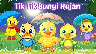 TIK TIK TIK SOUND OF RAIN ~ Popular Indonesian Children's Song