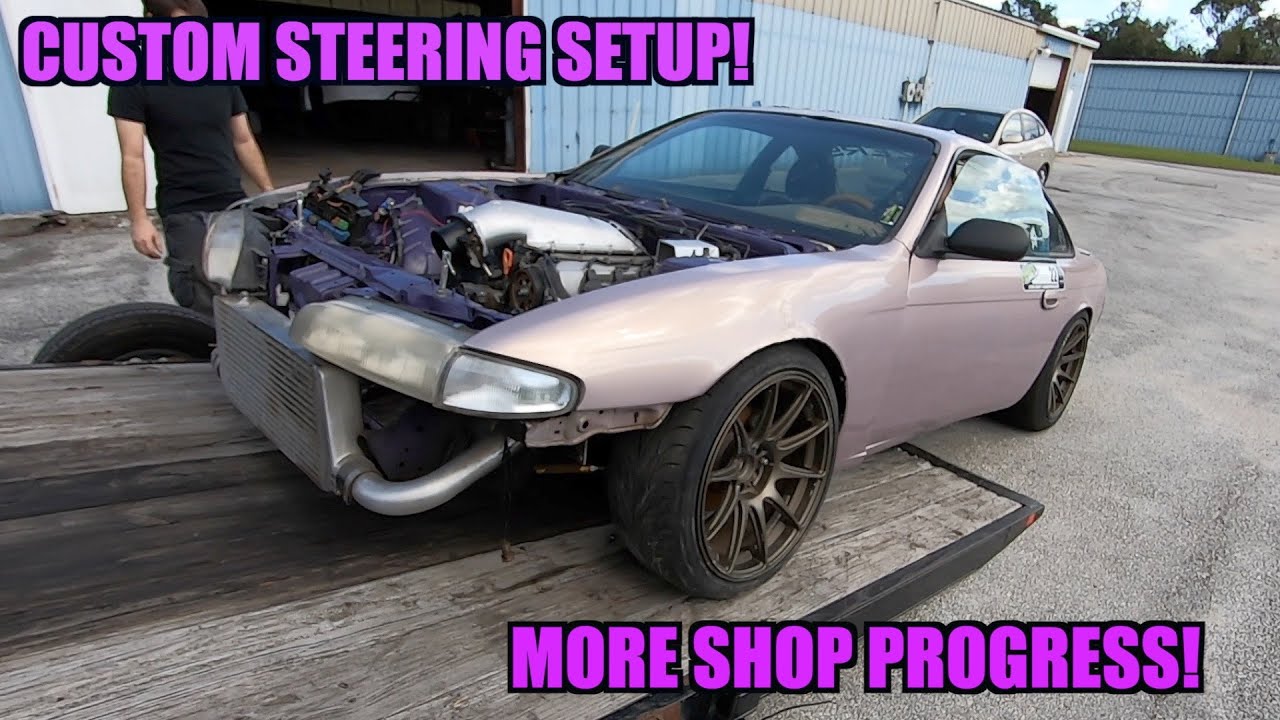 Finally Making The J Swapped S14 Steer! YouTube