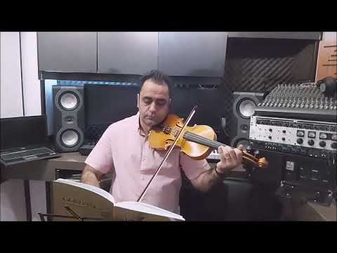 آموزش ویولن گلبانگ 1 دل دیوونه ایمان ملکی 