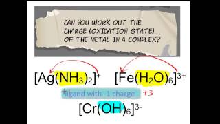 Metal Complexes 1. An introduction to terms & definitions