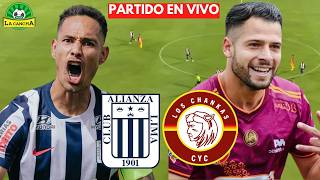 ALIANZA LIMA VS CHANKAS CYC EN VIVO / TORNEO APERTURA FECHA 16 / LIGA 1