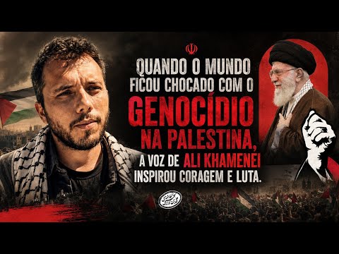 A voz de KHAMENEI inspirou o mundo em defesa da CAUSA PALESTINA ✊🏽🇵🇸