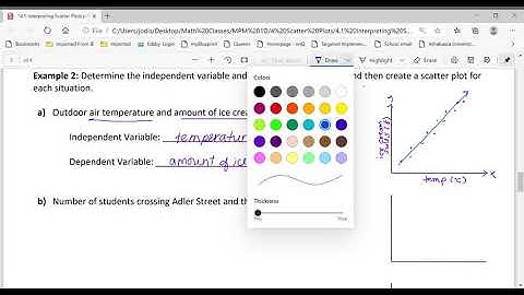 4 1 Interpreting Scatter Plots video lesson