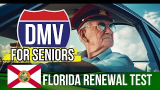Florida DMV Renewal Test for Seniors 2026 (Official FL DMV Test Paper)