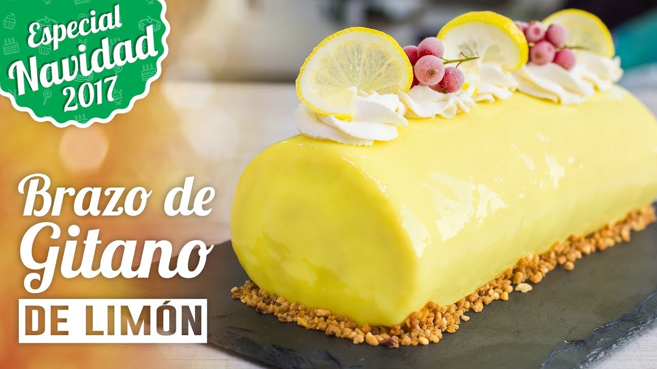 BRAZO DE GITANO DE LIMÓN | ESPECIAL NAVIDAD | Quiero Cupcakes!