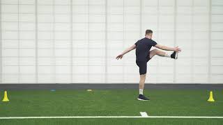 Balance Stretch Variations Hamstring Sweeps Forwards & Backwards Quick Feet