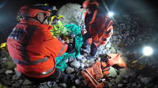 Casualty evacuation training exercise with LFRS