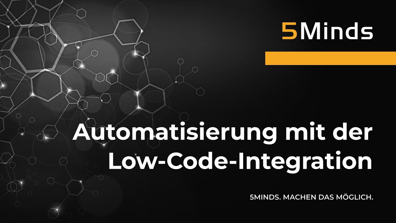 How To: ProcessCube Plattform Automatisierung mit der Low-Code-Integration mit Felix von 5Minds