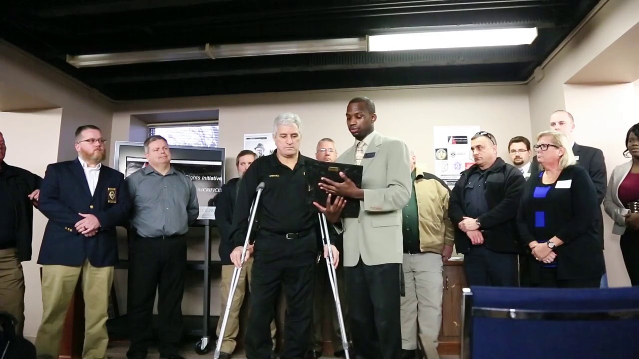 JCRI Service Award Presentation For Heflin PD'S Jackie Stovall