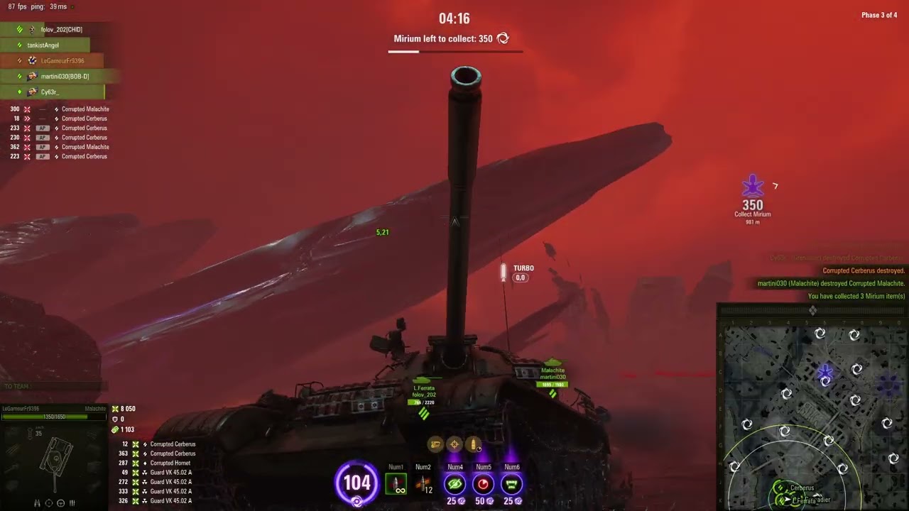 WoT PC ||  Mirny Babylon : Forbidden Zone - Malachite #7 || Hard Difficulty