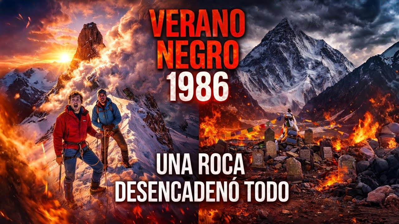 Verano Negro del K2 (1986): 13 Montañistas Desaparecieron en Solo 8 Semanas