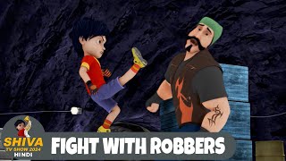 Full Fight With Robbers | Full Super Fighting Ep | Best Action Cartoon | Shiva TV Show 2024 Hindi Update
