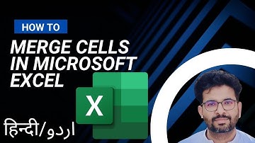 How to Merge Cells Without Losing Data in Excel | Urdu/Hindi
