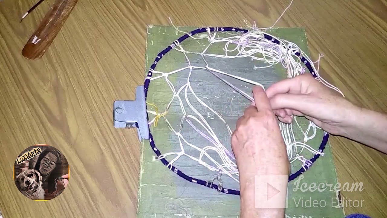 ❄️ Atrapasueños Macramé 🧚 Nueva Forma de Tejer 💝con Nudos🧚‍♂️Muy Fácil 💝Solo Hay que Tener Paciencia