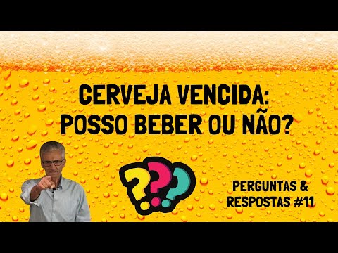 Vídeo: É Possível Beber Cerveja Vencida