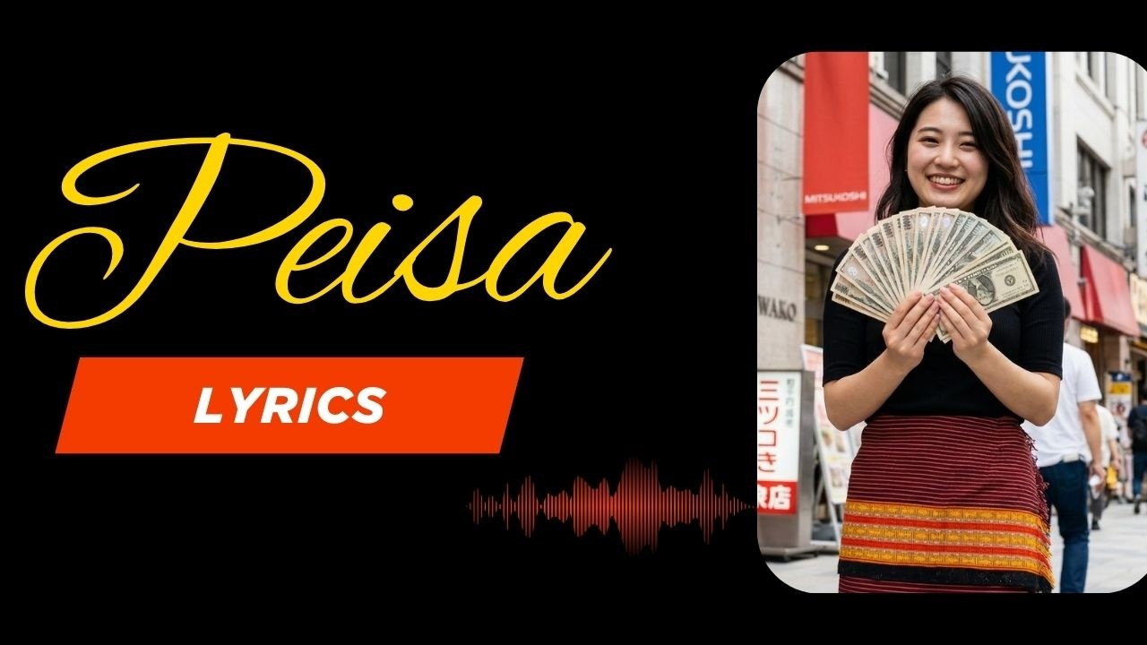 PAISA PEISA LYRICS VIDEO || HKOM || FEAT TUPA BRUCE