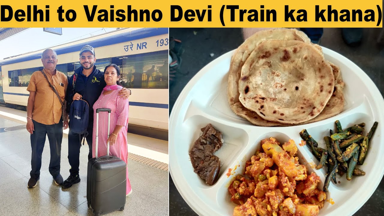 Vande Bharat Express Train Food Mummy ke haath ka khana ya fir train