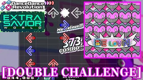 【DDR EXT】 BE LOVIN / D-Crew [DOUBLE CHALLENGE] 譜面確認+Clap