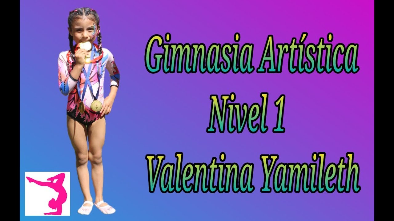GIMNASIA ARTISTICA PARA NIÑAS NIVEL 1 - YouTube