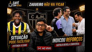 FRED PODE SER LIBERADO • DÁTOLO INDICA DUPLA AO GALO • ZAGUEIRO NÃO FICA | CAFÉ COM GEVES