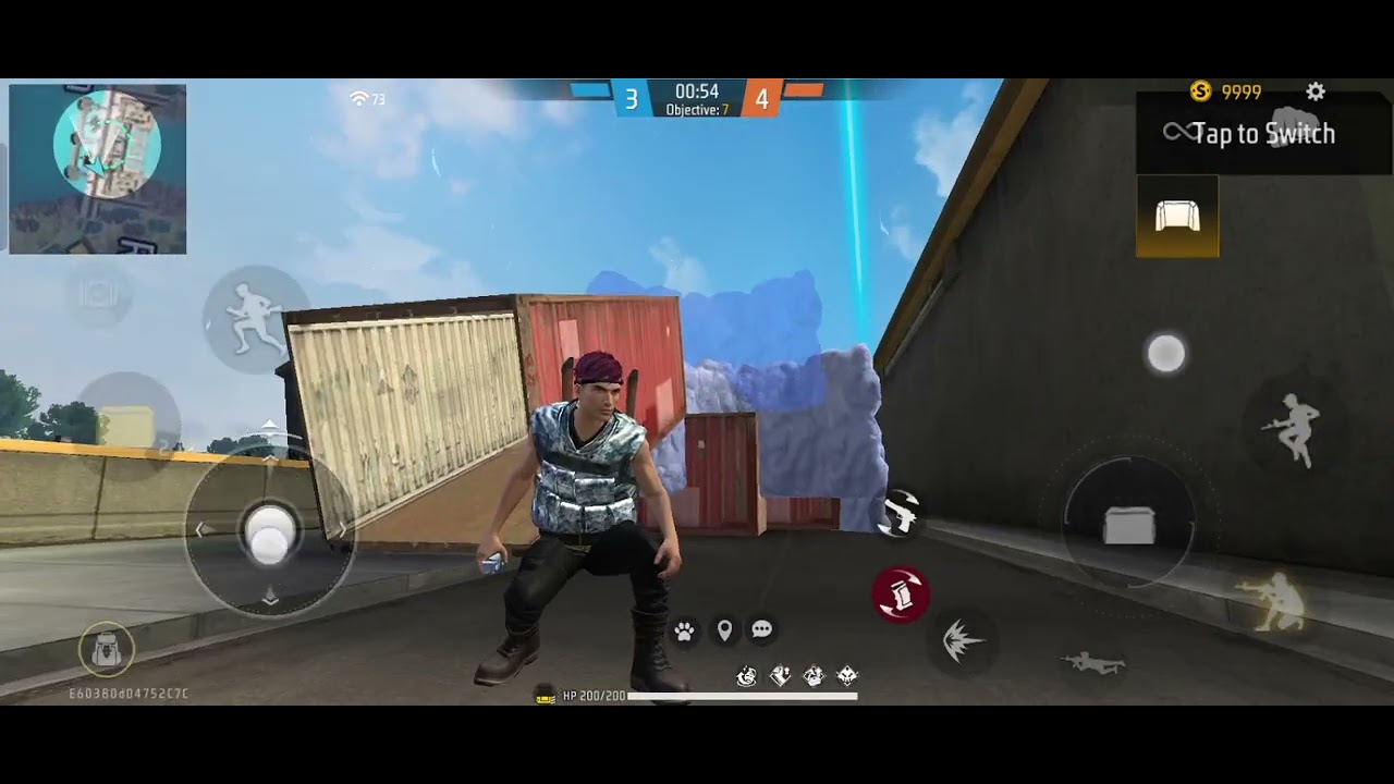 How to Climb on the Riverside Rooftop of Bermuda in Free fire | Garena Free fire | Tips and Tricks