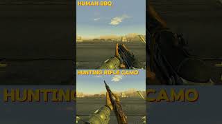 Project Weaponry : Human BBQ and Hunting Rifle Camo