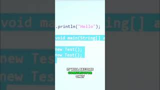 Constructor vs Return Type: Java Explained Simply #shorts