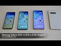 Samsung Galaxy S10+ vs S10 vs S10e Vergleich
