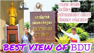 Best View of BDU/Bharathidasan University Trichy/Course Detail/Admission/BduCampusVlog/Vt_creations/ screenshot 5