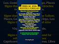 FEBRUARY 2026:  THE MONTHLY FORECASTS #zodiac #zodiacsigns #astrology #horoscope #tarot