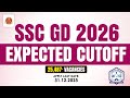 SSC GD - 2026 | EXPECTED CUTOFF | full details TAF ICE