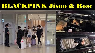 BLACKPINK Jisoo and Rosé | 5AM ICN Airport  #blackpink