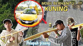 PERANG MELAWAN MOBIL BERHANTU YANG DIKENDARAI POCONG KUNING!? | Mikael Family