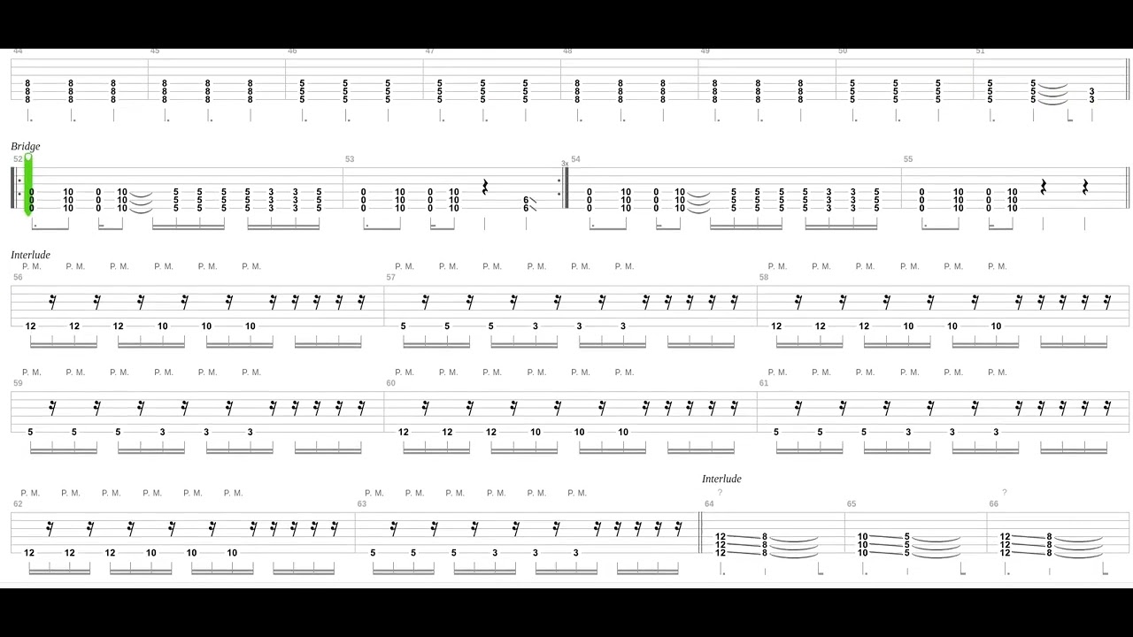 Click Click Boom Tab by Saliva + Guitar only + Guitar tab