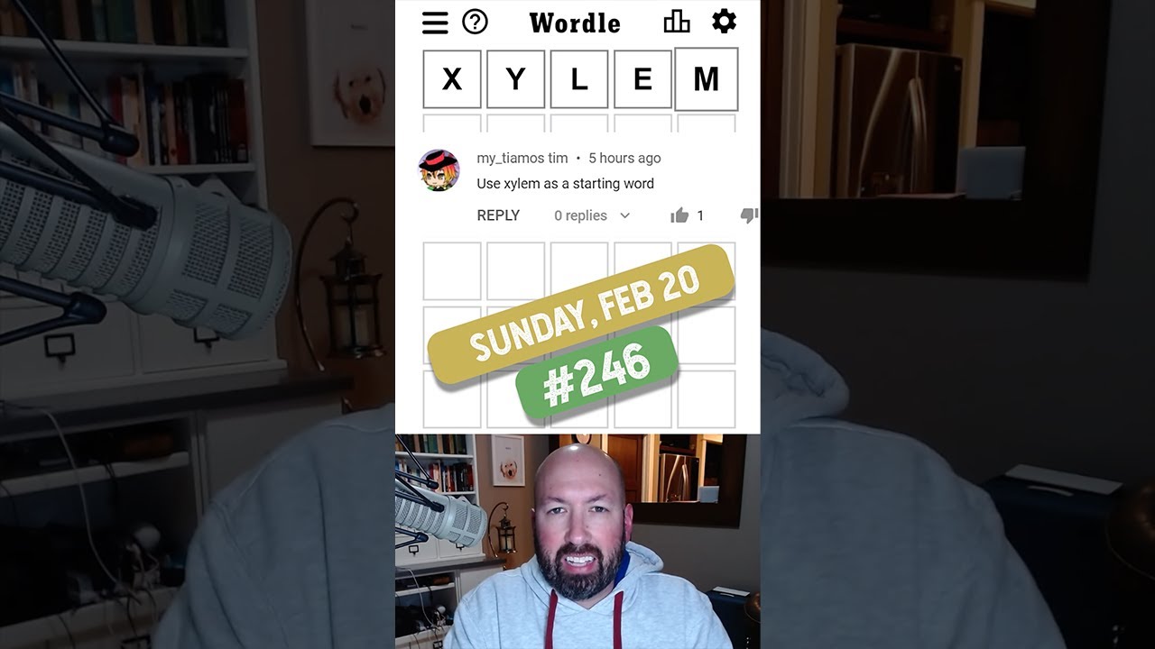 Starting with an unhelpful viewer suggestion