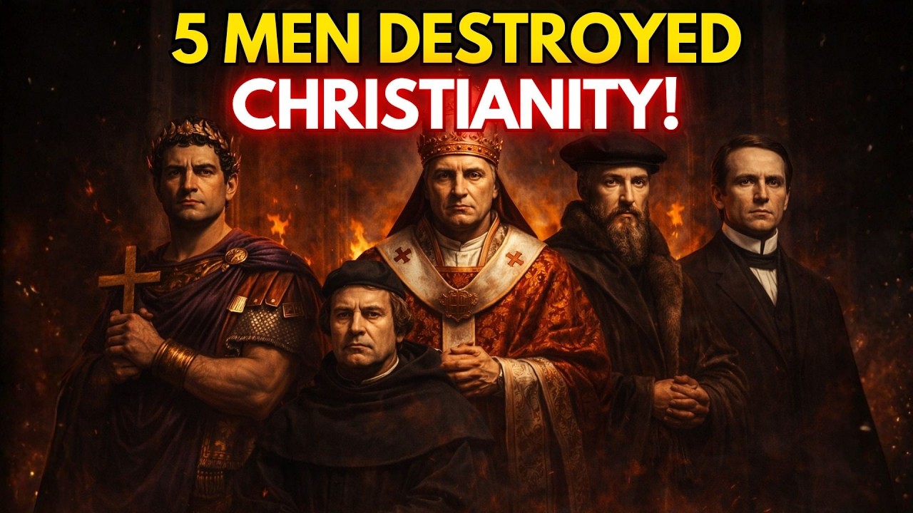 5 Men Who DESTROYED Christianity — And Millions Still Follow Them