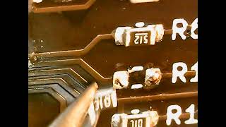 0603 Resistor Soldering