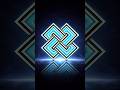 💠 Neon Geometric Abstract Logo Design in illustrator