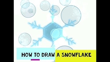 How to draw a Snowflake in Krita ❄