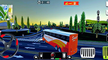City Bus Drive Coach Simulator #1 - Android Gameplay